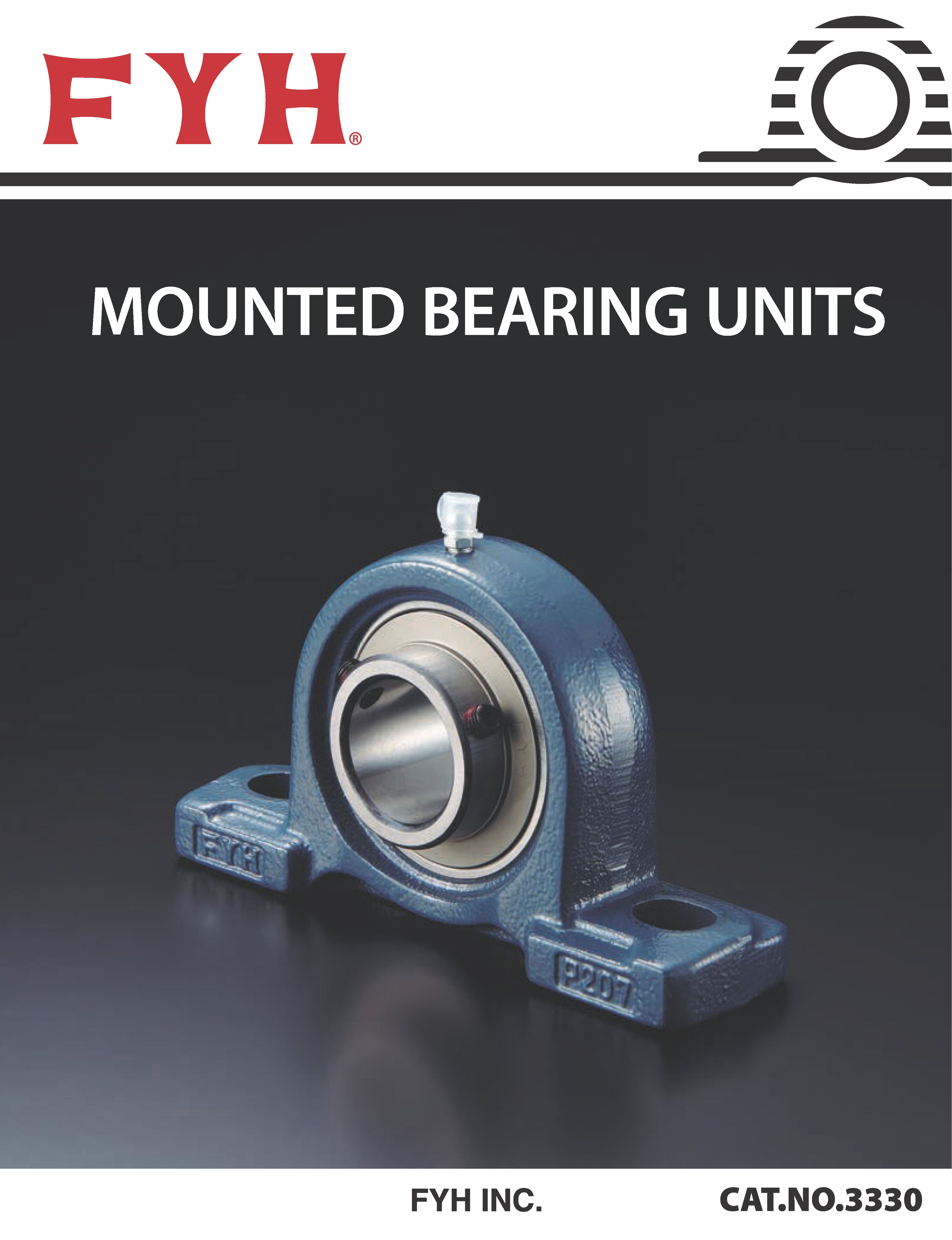 MOUNTED BEARING UNITS カタログイメージ | FYH株式会社